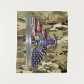 Tenture 173e Airborne "Fière d'avoir servi" (Devant)