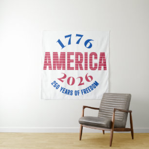 Tenture 1776 AMÉRIQUE 2026 250 ans de liberté