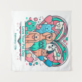 Tenture 17 fév Love Your Pet Day (Devant (Horizontal))
