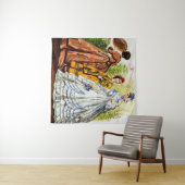 Tenture 1863 Journal Des Jeunes Personnes, tirage mode (En situation (horizontale))