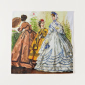 Tenture 1863 Journal Des Jeunes Personnes, tirage mode (Devant)