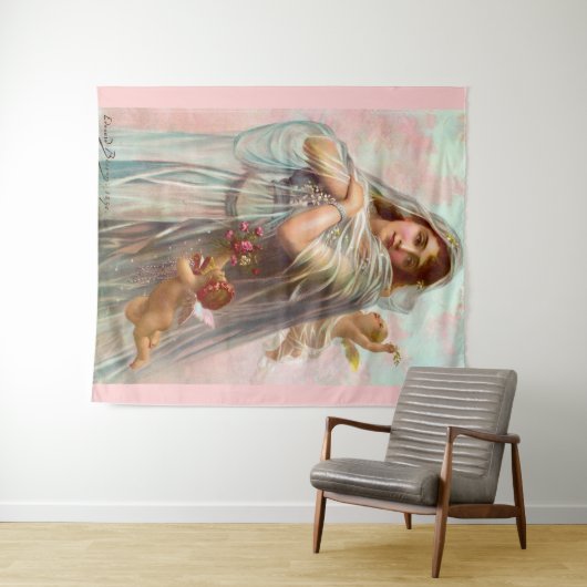 Tenture 1891 Edouard Bisson La Fiancée (En situation (horizontale))