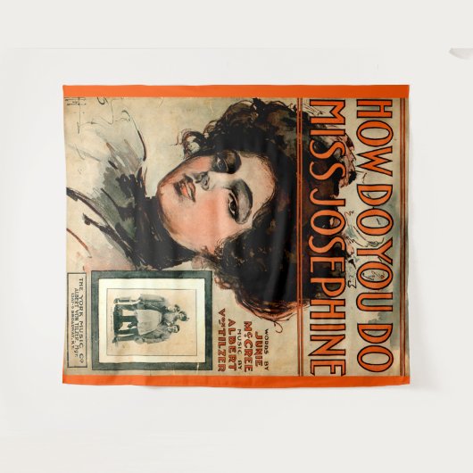 Tenture 1909 Comment faire Mlle Josephine partition (Devant (Horizontal))