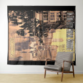 Tenture 1910 Dans la ville où personne ne s'intéresse à la (En situation (horizontale))