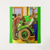 Tenture 1924 Kelly Springfield pneus gonflables et (Devant)