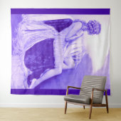 Tenture 1927 fille de Ziegfeld (En situation (horizontale))