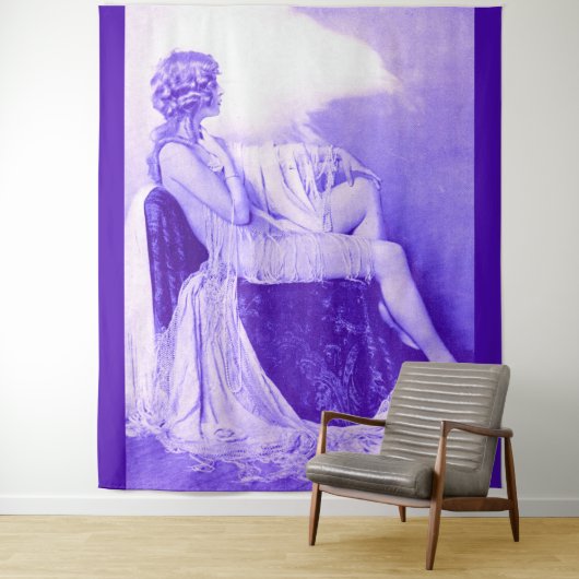 Tenture 1927 fille de Ziegfeld (En situation)