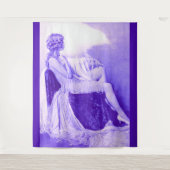 Tenture 1927 fille de Ziegfeld (Devant)