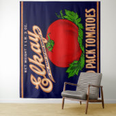 Tenture 1930 Elkay Solid Pack Tomates peut imprimer étique (En situation)