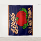 Tenture 1930 Elkay Solid Pack Tomates peut imprimer étique (Devant)