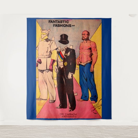 Tenture 1934 Dr. Zarkov Flash Gordon BD (Devant)