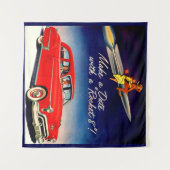 Tenture 1950 Faire une date avec Rocket 8 (Devant (Horizontal))