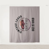 Tenture 1.amoureux de voitures anciennes (Devant)