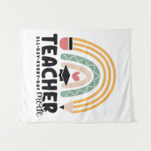 Tenture 1- Amusant mode enseignant cadeau d'enseignement p (Devant (Horizontal))