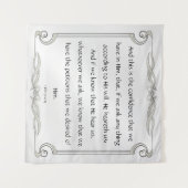 Tenture 1 Jean 5:14-15 (Devant (Horizontal))