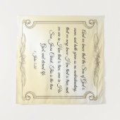 Tenture 1 John 5:20 (Devant (Horizontal))