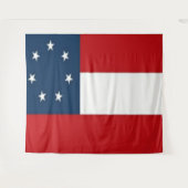 Tenture 1er DRAPEAU NATIONAL CSA (Devant (Horizontal))