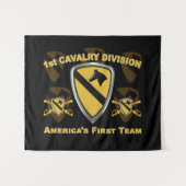 Tenture 1ère division de cavalerie CAV (Devant (Horizontal))