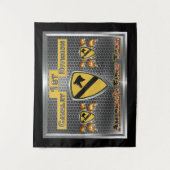 Tenture 1re division de cavalerie CAV (Devant)