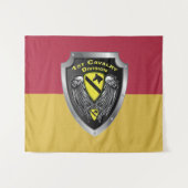 Tenture 1re division de cavalerie célèbre (Devant (Horizontal))