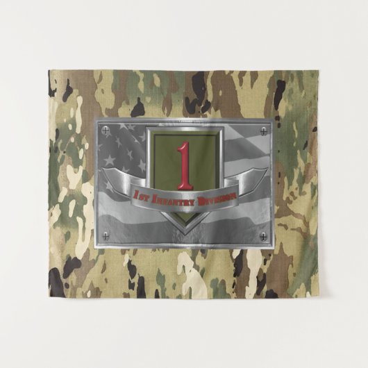 Tenture 1re division d'infanterie (Devant (Horizontal))