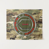 Tenture 1re division d'infanterie (Devant (Horizontal))