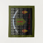 Tenture 1re division d'infanterie du Big Red One (Devant)
