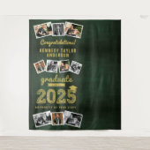 Tenture 2023 Gold Sketch Graduation Party 9 Photo fond (Devant)