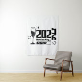 Tenture 2026 New Year Loading Celebration Typography (En situation)