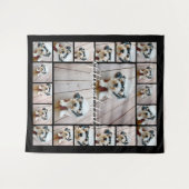 Tenture 20 Photo Collage Texte facultatif — arrière - plan (Devant (Horizontal))