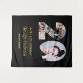 Tenture 20e anniversaire Numéro 20 Photo Collage moderne N (Devant (Horizontal))