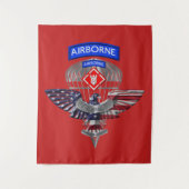 Tenture 20e brigade du génie - Vétéran aéroporté (Devant)