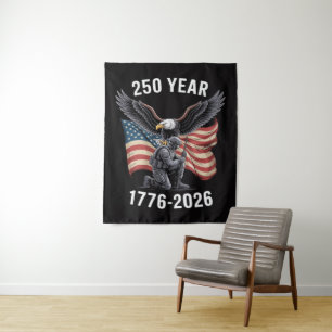Tenture 250 Ans 250e Anniversaire États-Unis 4 juillet
