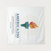 Tenture 250e anniversaire des États-Unis (Devant (Horizontal))