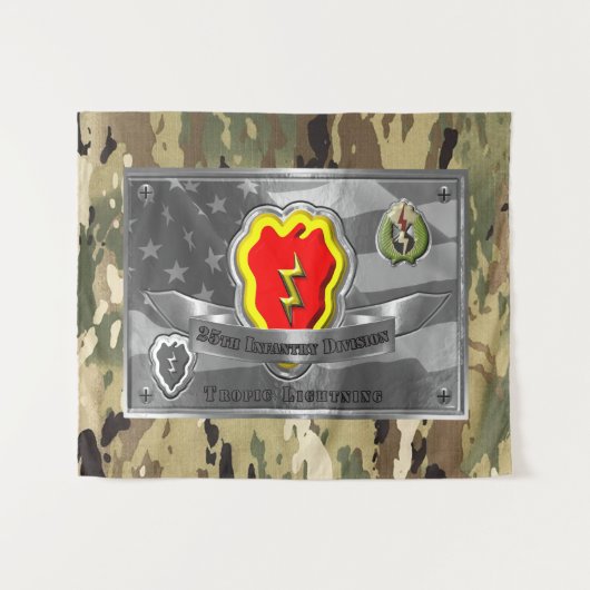 Tenture 25e division d'infanterie (Devant (Horizontal))