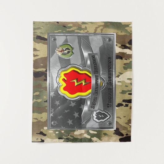 Tenture 25e division d'infanterie (Devant)