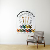 Tenture 2/4, C'est un bon jour pour apprendre de minuscule (En situation)