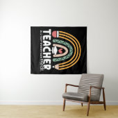 Tenture 2- Drôle mode enseignant cadeau d'enseignement pou (En situation (horizontale))