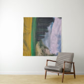 Tenture 2d illustration. Peinture à l'huile paysage art. R (En situation (horizontale))