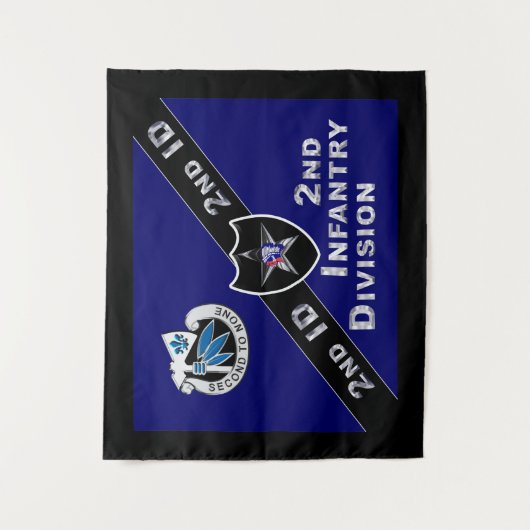 Tenture 2e division d'infanterie (Devant)