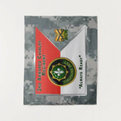 Tenture 2e régiment de cavalerie blindée ACR “Toujours Prê (Devant)