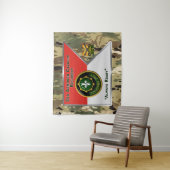 Tenture 2e régiment de cavalerie blindée "toujours prêt" (En situation)