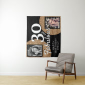 Tenture 30 et Fabulous Gold Parties scintillant 2 Photo An (En situation)