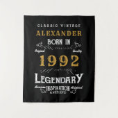 Tenture 30e anniversaire 1992 Ajouter un nom légendaire no (Devant)