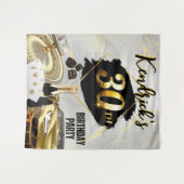 Tenture 30e anniversaire Black & Gold Casino, voiture de l (Devant (Horizontal))