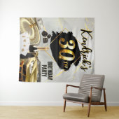 Tenture 30e anniversaire Black & Gold Casino, voiture de l (En situation (horizontale))