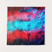 Tenture 3d anaglyph effect. Covid-mutants. David Apollo. G (Devant (Horizontal))