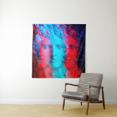 Tenture 3d anaglyph effect. Covid-mutants. David Apollo. G (En situation)