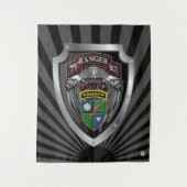 Tenture 3e bataillon du 75e régiment de rangers (Devant)