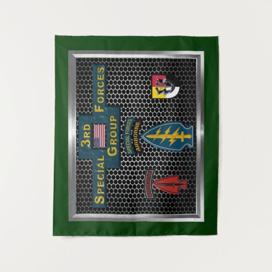 Tenture 3e Groupe des opérations spéciales (Devant)